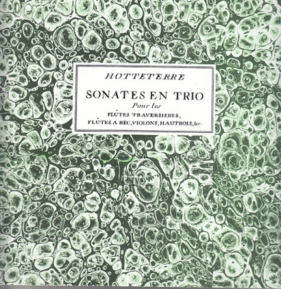 Hotteterre, Jacques (1674–1763): Sonates en Trio