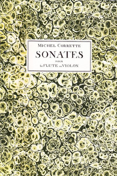 Corette, Michel (1707–1795): 6 Sonates op. 13