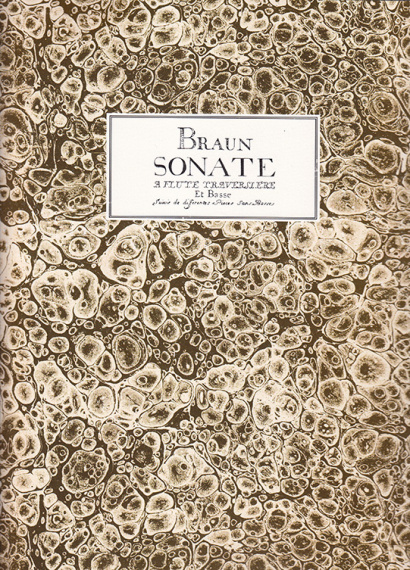 Braun, Jean Daniel (18. Jh.): Sonate