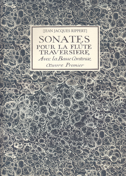 Rippert, Jean Jacques (1696–1725): 10 Sonates op. 1