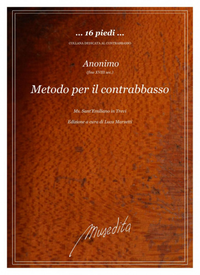 Anonymus (18th century): Metodo per il contrabbasso