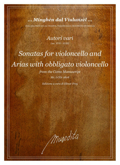 Autori vari (17./18. century): Sonatas and Arias with obbligato Cello from the Como Manuscript