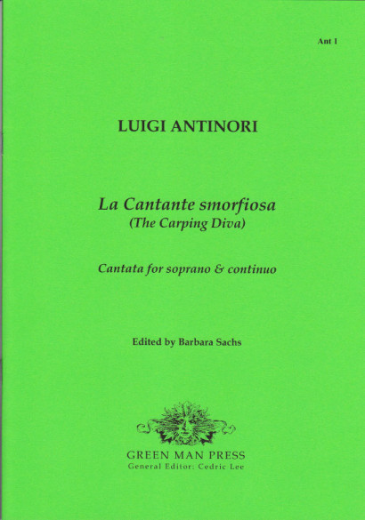 Antinori, Luigi (?1697–?1734): Le Cantante smorfiosa