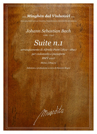 Bach, Johann Sebastian (1685 –1750): Suite Nr. 1 BWV 1007