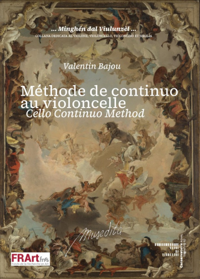 Bajou, Valentin:<br>Cello Continuo Method / Méthode de continuo au violoncello Vol. 1