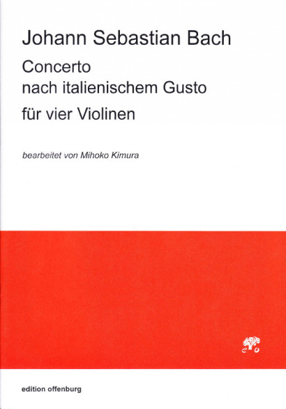 Bach, Johann Sebastian (1685–1750): Concerto BWV 971