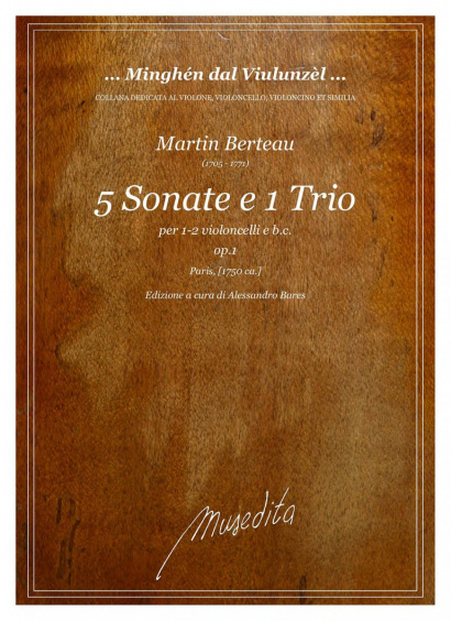 Berteau, Martin (1705–1771): 5 Sonate e 1 Trio op. 1