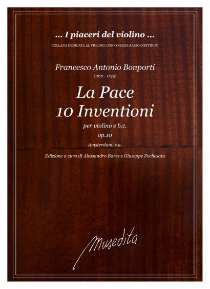 Bonporti, Francesco A. (1672–1749): La Pace – 10 Inventioni op. 10