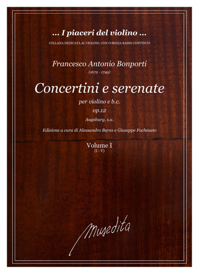 Bonporti, Francesco A. (1672–1749): Concertini e Serenate op. 12