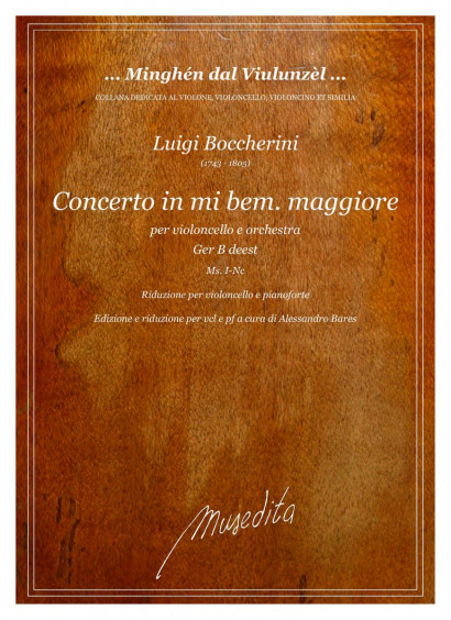 Boccherini, Luigi (1743–1805): Concerto in mi bemolle maggiore Ger B deest