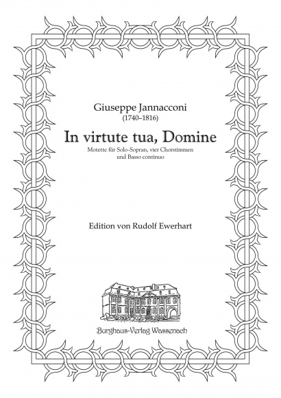 Jannacconi, Giuseppe (1740–1816): In virtute tua, Domine<br>Basso