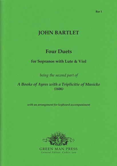 Bartlett, John (17. Jh.): Four Duets (1606)