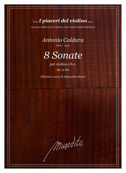 Caldara, Antonio (1670/1–1736):<br>8 Sonate