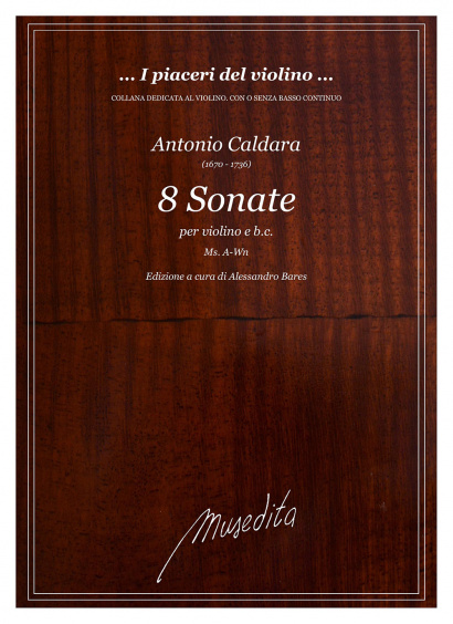 Caldara, Antonio (1670/1–1736):<br>8 Sonate