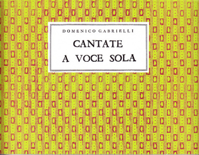 Gabrielli, Domenico (~1659–1690): Cantate a Voce Sola