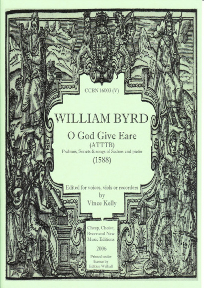 Byrd, William (1543-1623): O God Give Eare (ATTTB)