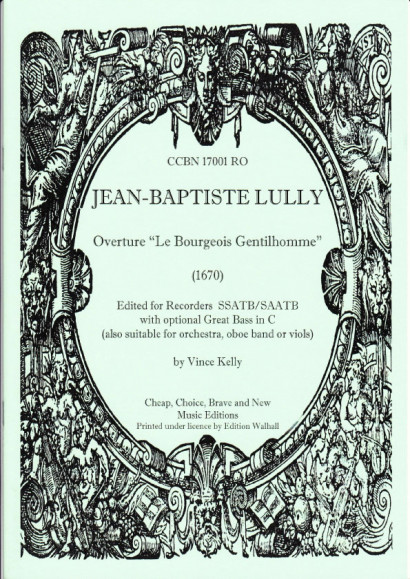 Lully, Jean-Baptiste (1632-1687): Ouverture "Le Bourgeois Gentilhomme" (1670)