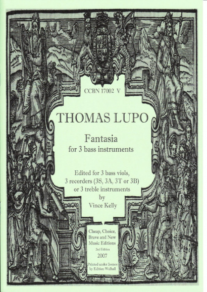 Lupo, Thomas (1571-1627): Fantasia