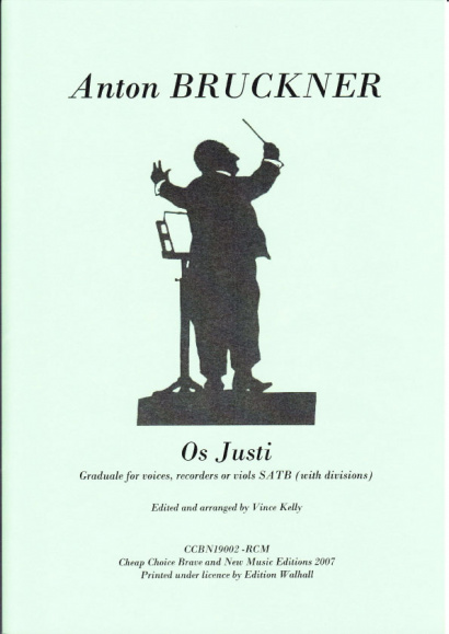 Bruckner, Anton (1824-1896): Os Justi (SATB)