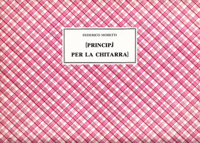 Moretti, Federico: Principj per la Chitarra