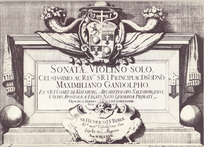 Biber, Heinrich Ignaz Franz: Sonatæ, Violino solo (1681)