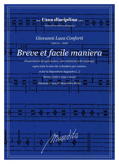 Conforti, Giovanni Luca (~1560– 1608): Breve et facile maniera