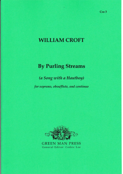 Croft, William (1678-1727): By Purling Streams