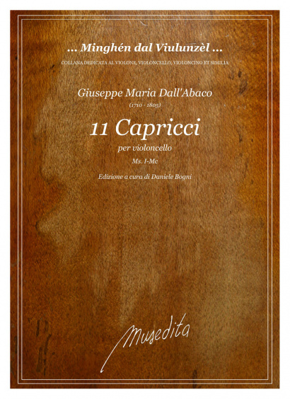 Dall’Abaco, Giuseppe Clemente (1710–1805): 11 Capricci