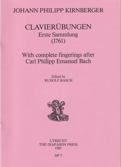 Kirnberger, Johann Philipp (1721–1783): Clavierübungen I