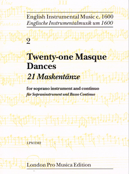 21 Masque Dances (England, 16. Jh.)