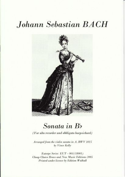 Bach, Johann Sebastian (1685-1750): Sonata IV in B-Dur