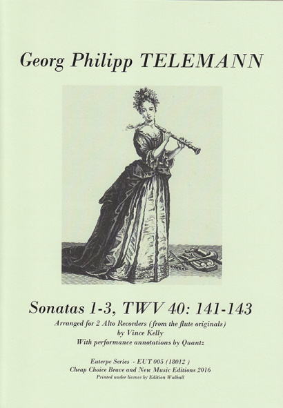 Telemann, Georg Philipp (1681–1767): Sonaten TWV 40:141–149