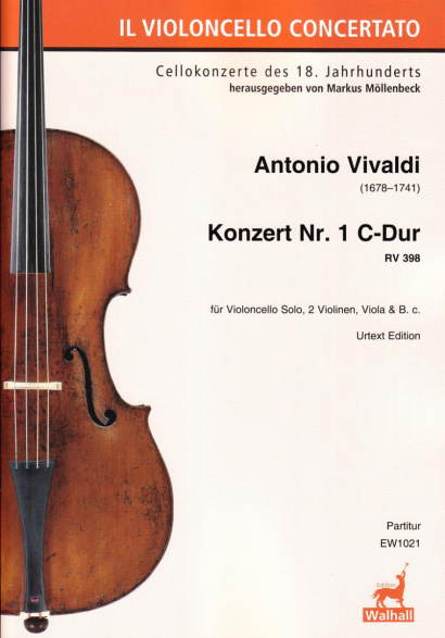 Vivaldi, Antonio (1678–1741):<br>Concerto No 1 C Major RV 398
