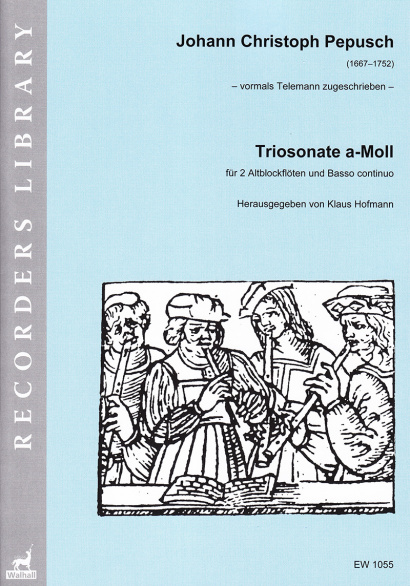 Pepusch, Johann Christoph (1667–1752): Triosonate a-Moll