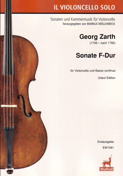 Zarth (Czarth, Scharth), Georg (1708–nach 1780): Sonate F-Dur 