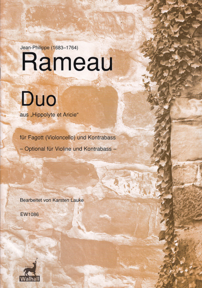 Rameau, Jean-Philippe (1683– 1764): Duo aus „Hippolyte et Aricie“  