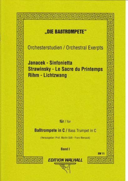 Stravinsky/Janacek/Rihm: Orchesterstudien für Baßtrompete