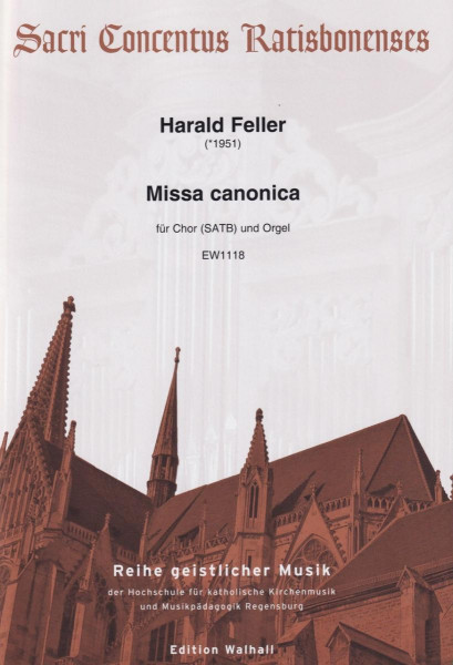 Feller, Harald (*1951): Missa canonica – Partitur