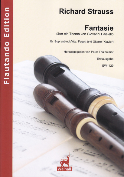 Strauss, Richard (1864–1949):<br>Fantasie über ein Thema von Giovanni Paisiello (TrV 116)