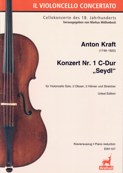 Kraft, Anton<br> (1749–1820): Concerto No. 1 C Major „Seydl“ – Piano reduction