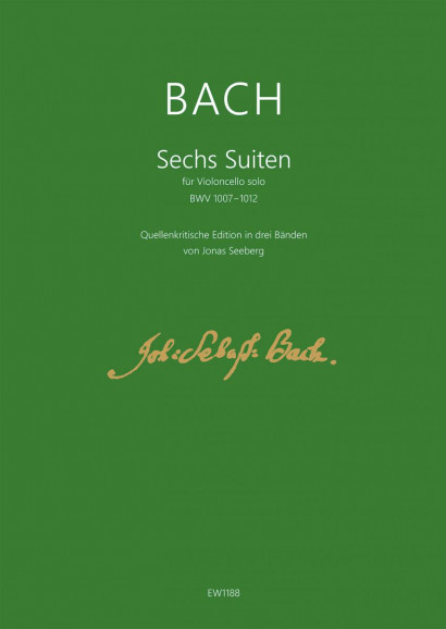 Bach, Johann Sebastian (1685 – 1750): Sechs Suiten BWV 1007–12