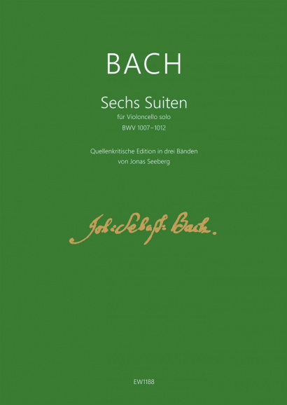 Bach, Johann Sebastian (1685 – 1750): Sechs Suiten BWV 1007–12