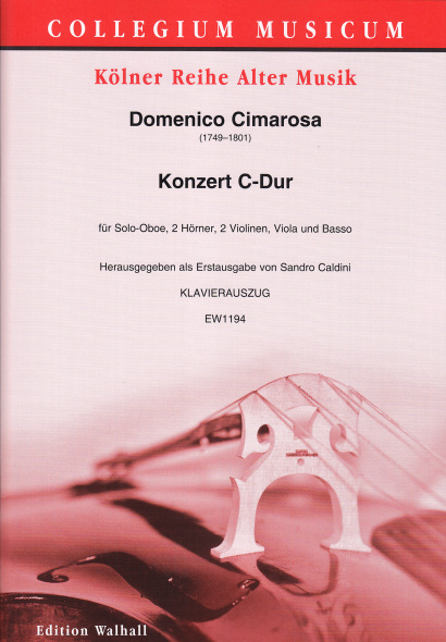 Cimarosa, Domenico (1749–1801): Konzert C-Dur