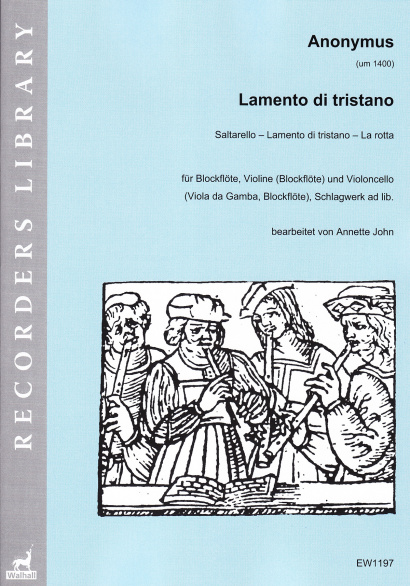 Anonymus (um 1400):<br>Lamento di tristano