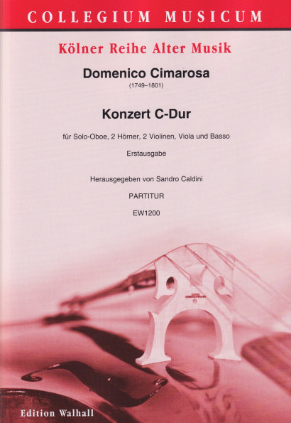 Cimarosa, Domenico (1749–1801): Concert C Major