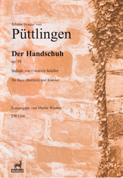 Püttlingen, Johann Vesque von (1803–1883): Der Handschuh