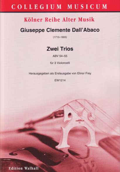 Dall’Abaco, Giuseppe Clemente (1710–1805): Zwei Trios
