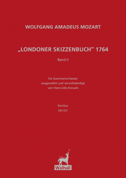 Mozart, Wolfgang A. (1756–1791): “Londoner Skizzenbuch” 1764<br />Score<br />Volume 2