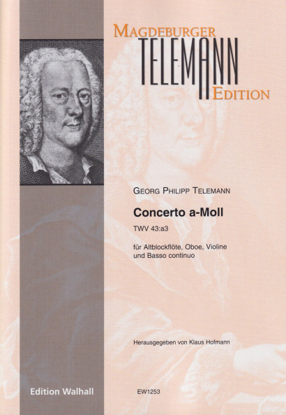 Telemann, Georg Philipp (1681–1767): Concerto a-Moll