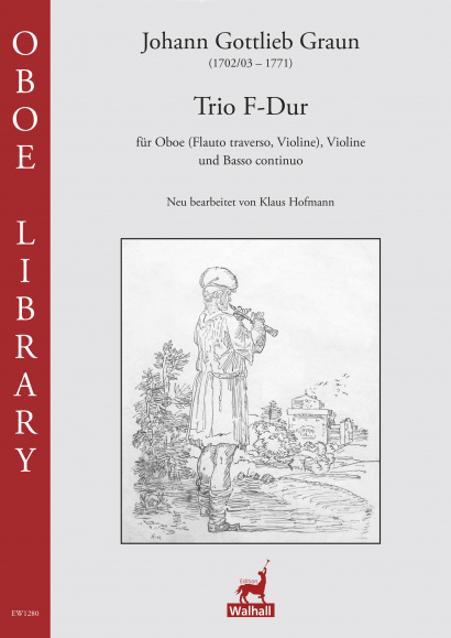 Graun, Johann Gottlieb (1702/03–1771): Trio F major